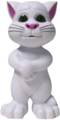 

jk int White Plastic Talking Tom Cat(Multicolor)