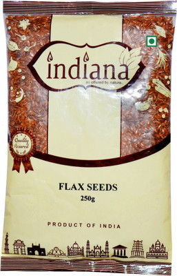 

indiana Flax Seeds Roasted Premium Quality 250g Assorted Nuts(250 g, Pouch)