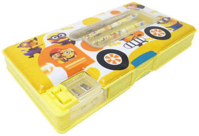 

Parteet Pencil Box Pencil Box Art Plastic Pencil Box(Set of 1, Multicolor)