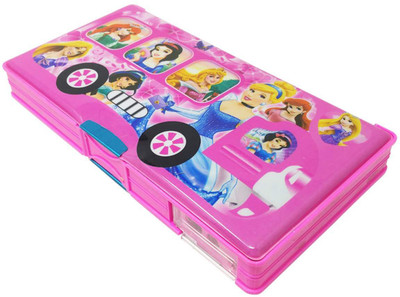 

Parteet Pencil Box Pencil Box Art Plastic Pencil Box(Set of 1, Multicolor)