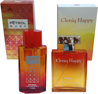 

Petrol MUSK & CLENIQ HAPPY Perfume - 200 ml(For Men & Women)