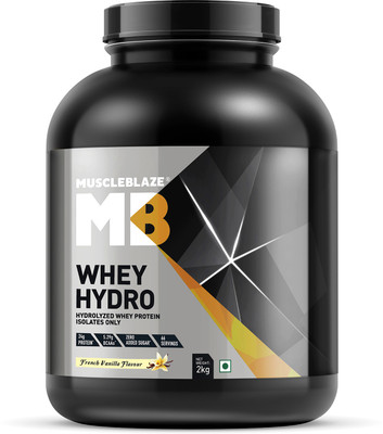 

MuscleBlaze Whey Hydro Whey Protein(2 kg, French Vanilla)