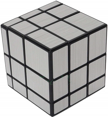 

Zaavic Mirror Cube Silver Color Highly Smooth and Flexible Speed Cube(1 Pieces)