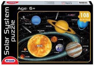 

Frank Solar System Puzzle, Multi Color(108 Pieces)