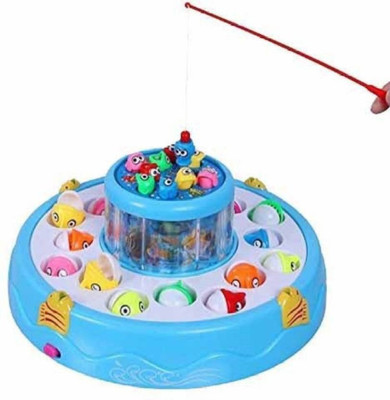 

Royal Collections Musical Fishing Game With Rotating Screen And Flashing Lights (Multicolor)(5 Pieces)