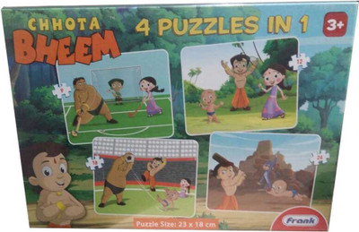 

Frank Chhota Bheem 4 Puzzle in 1(63 Pieces)