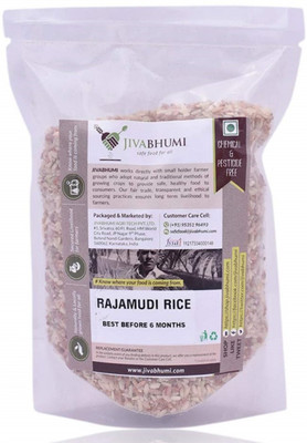 

Jivabhumi Organic Rajamudi Rice, (1 kg) Rajamudi Rice (Raw)(1 kg)