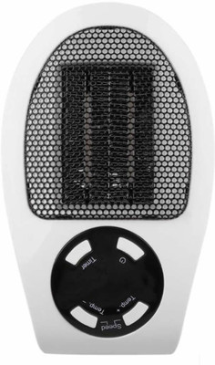 

FStyler Portable Heater with Smart Remote Control, LED Display, Timer, Thermal Protection Safe & Reliable (500 watt)| Mini Heater for Office Home White EU Plug Fan Room Heater Portable Heater Fan Room Heater