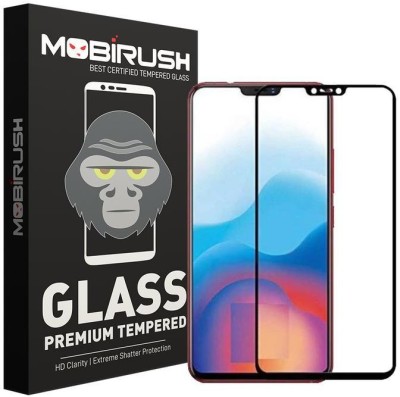 MOBIRUSH Edge To Edge Tempered Glass for Asus Zenfone Max Pro M2(Pack of 1)