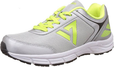 

SEVEN by M.S. Dhoni Trident-Sliver/LimePunch/Black Running Shoes For Men(Silver