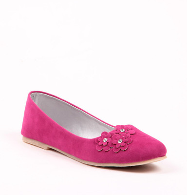Sindhi Footwear Ballerinas Bellies For Women(Pink)
