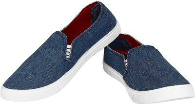 

SHOEFLY Blue-619 Canvas Shoes For Women(Blue