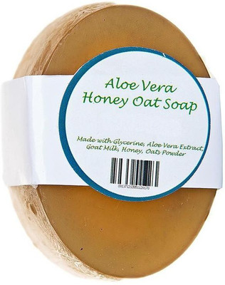

ANG-TATVA soap for body - 100% Pure & NATURAL ALOE VERA &HONEY OATS SOAP - All Skin Type - for men & women - 125g(125 g, Pack of 2)