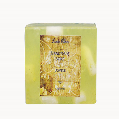 

Lemon Charm Paraben and Suplhate Free Organic Jasmine Body Bath Soap(75 g)