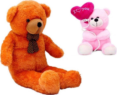 

Samayra Toys Combo Offer Pack of Two - 150 cm(Brown, Redc)
