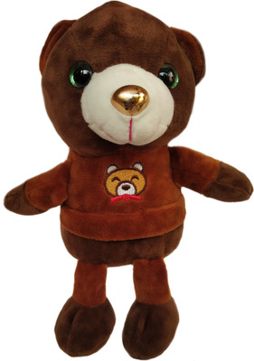 

Speoma BROWN TEDDY SOFT TOY - 20 cm(Multicolor)
