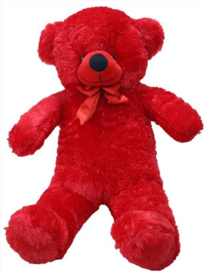 

Samayra Toys Large Cute Red Teddy Bear 4 Feet - 120 cm(Red)