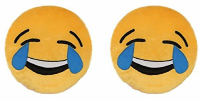 

Arvel smile heart pillow combo 3pillow soft/cute pillow /love pillows/sweet pillow 37*37cm yellow three pillow - 37 cm(Yellow)