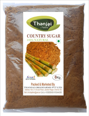 

THANJAI NATURAL Organic Country Sugar 8 KGS 100% Pure Sugar(8 kg)