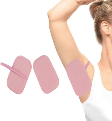 

Bagaholics Pack of 4 Piece Reusable Premium Ultrasoft underarm Pads for Women's Sweat Pads