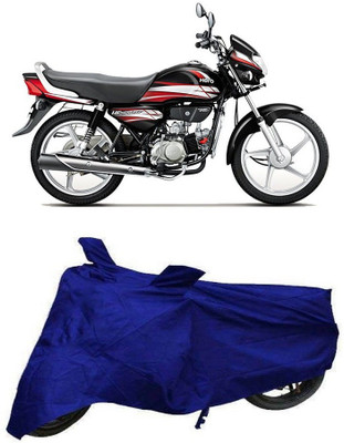 Utkarsh Two Wheeler Cover for Hero(HF Deluxe, Blue)