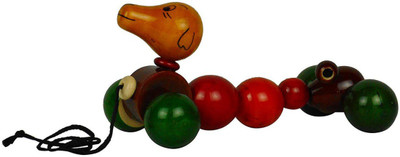 

VINPRAS Wooden Doggy Pulling Toy(Multiple)