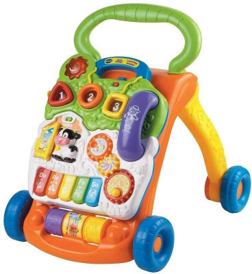 

DD RETAIL Musical 3-in-1 Walker With Parent Rod(Multicolor)