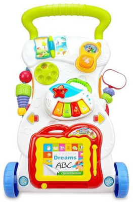 

Geniebox Musical Activity Walker With Parent Rod(Multicolor)