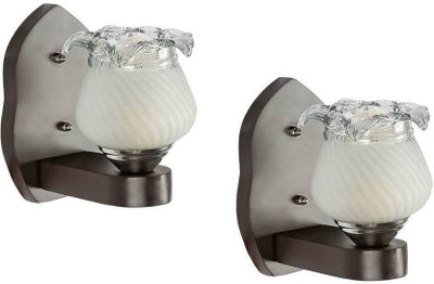 ZADLAXAR Uplight Wall Lamp Without Bulb(Pack of 2)
