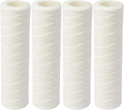 

capital RO Water Purifier 10 INCH Wound FILTER Whole House Replacement Water Filter Cartridge Solid Filter Cartridge(0.5, Pack of 4)