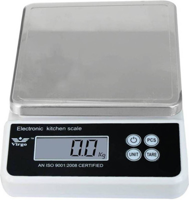 

Granny Smith Digital Kitchen Weight Machine 10 Kg Multipurpose With Steel Platform Weighing Scale(Grey)