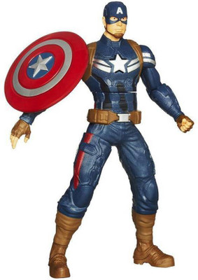 

Gripix Gallery 12" Inches Captain America Action Figure With Speech Sound Effects (Multicolor)(Multicolor)