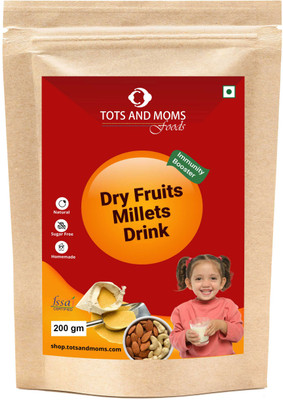 

TOTS AND MOMS Dry Fruits Millets Drink Cereal(200 g, 12+ Months)
