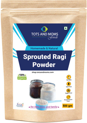 

TOTS AND MOMS Sprouted Ragi Powder Cereal(500 g, 6+ Months)