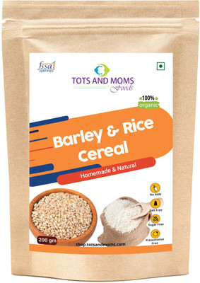 

TOTS AND MOMS Barley & Rice Cereal Cereal(200, 6)