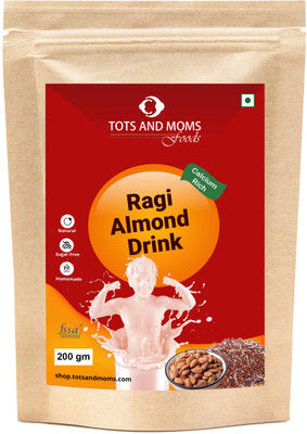 

TOTS AND MOMS Ragi Almond Drink Cereal(200 g, 12+ Months)