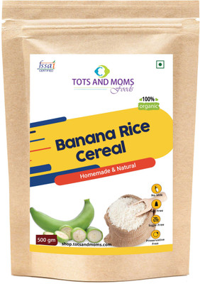 

TOTS AND MOMS Banana Rice Cereal Cereal(500 g, 6+ Months)