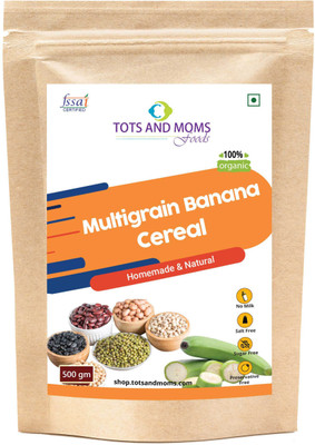 

TOTS AND MOMS Multigrain Banana Cereal Cereal(500, 6+ Months)