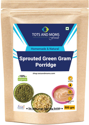 

TOTS AND MOMS Sprouted Green Gram Porridge Cereal(500, 6+ Months)