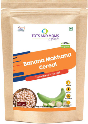 

TOTS AND MOMS Banana Makhana Cereal Cereal(500, 6+ Months)