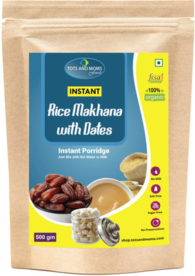 

TOTS AND MOMS Instant Rice Makhana with Dates Cereal(500, 8+ Months)