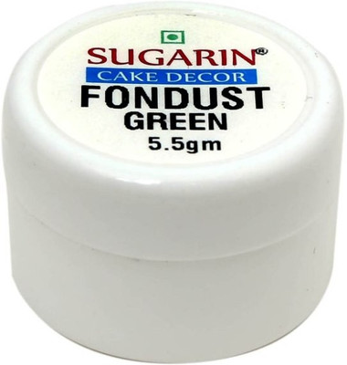 

SUGARIN Fondust, 5.5gm, Green Baking Powder(5.5 g)