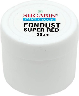 

SUGARIN Fondust, 20gm, Super Red Baking Powder(20 g)