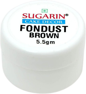 

SUGARIN Fondust, 5.5gm, Brown Baking Powder(5.5 g)