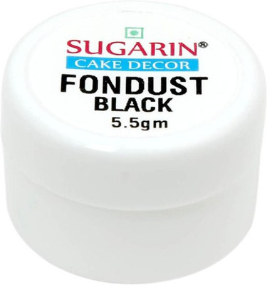 

SUGARIN Fondust, 5.5gm, Black Baking Powder(5.5 g)