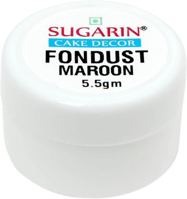 

SUGARIN Fondust, 5.5gm, Maroon Baking Powder(5.5 g)