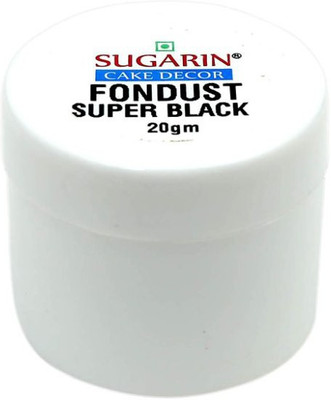 

SUGARIN Fondust, 20gm, Super Black Baking Powder(20 g)