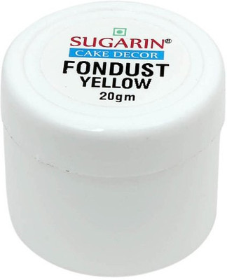 

SUGARIN Fondust, 20gm, Yellow Baking Powder(20 g)