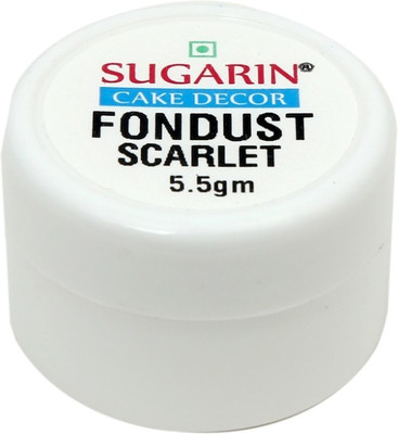 

SUGARIN Fondust, 5.5gm, Scarlet Baking Powder(5.5 g)