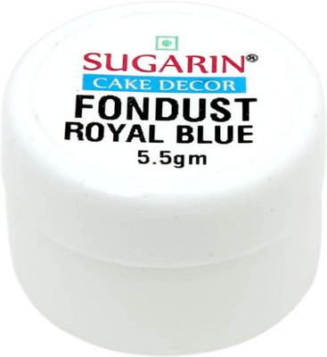 

SUGARIN Fondust, 5.5gm, Royal Blue Baking Powder(5.5 g)